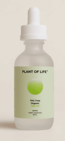 Plant Of Life THC Free Organic CBD Oil - 500Mg, 60Ml