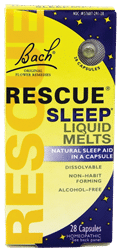 Bach - Rescue Remedy Night Liquid Melts, 28 Capsules