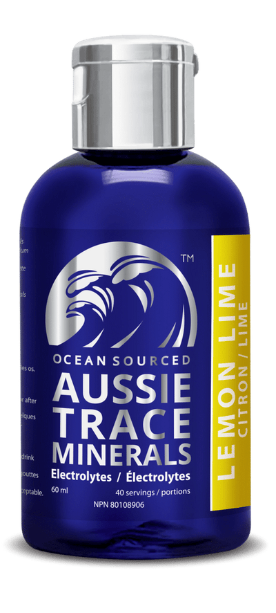 Aussie Trace Minerals - Lemon/Lime Electrolytes, 60Ml