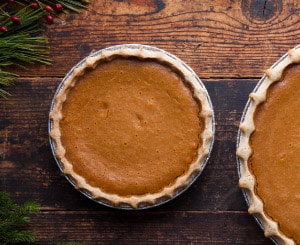 Thanksgiving Dairy-Free Pumpkin Pie 4" — prebook