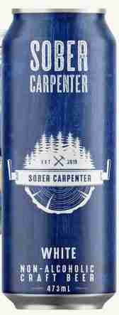 Sober Carpenter - Non Alcoholic Craft Beer - White, 473Ml