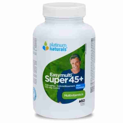 Platinum Super Easy Multi Men 45+ 60 Softgels