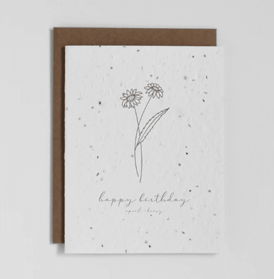The Good Card - Birth Flower: April Daisy