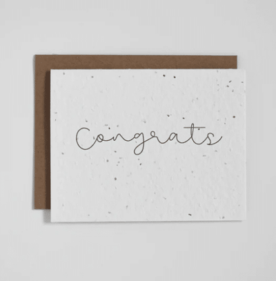 The Good Card - Cursive: Congrats