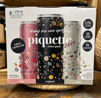 Benjamin Bridge Piquette Zero Mixer Pack, 6 X 250Ml