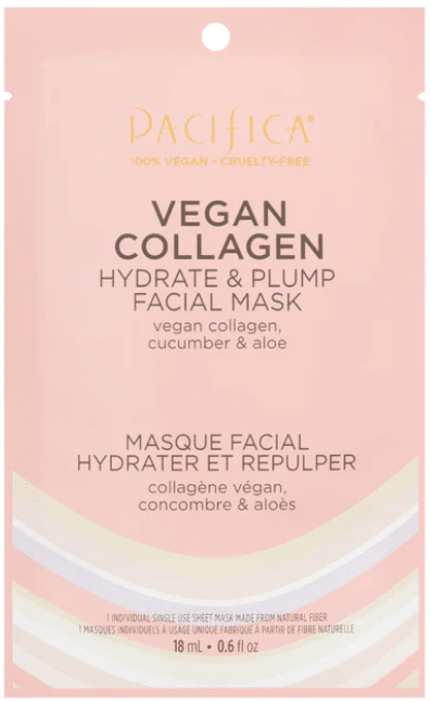 Pacifica Vegan Collagen Hydrate & Plump Facial Mask, 18Ml