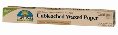 If You Care Unbleached Wax Paper - 75 Sq Feet