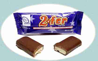 Go Max Go - 2Fer Vegan Candy Bar 43G