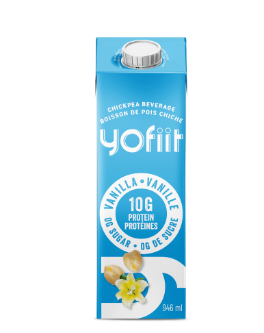 Yofiit Chickpea Milk Unsweetened Vanilla, 946Ml