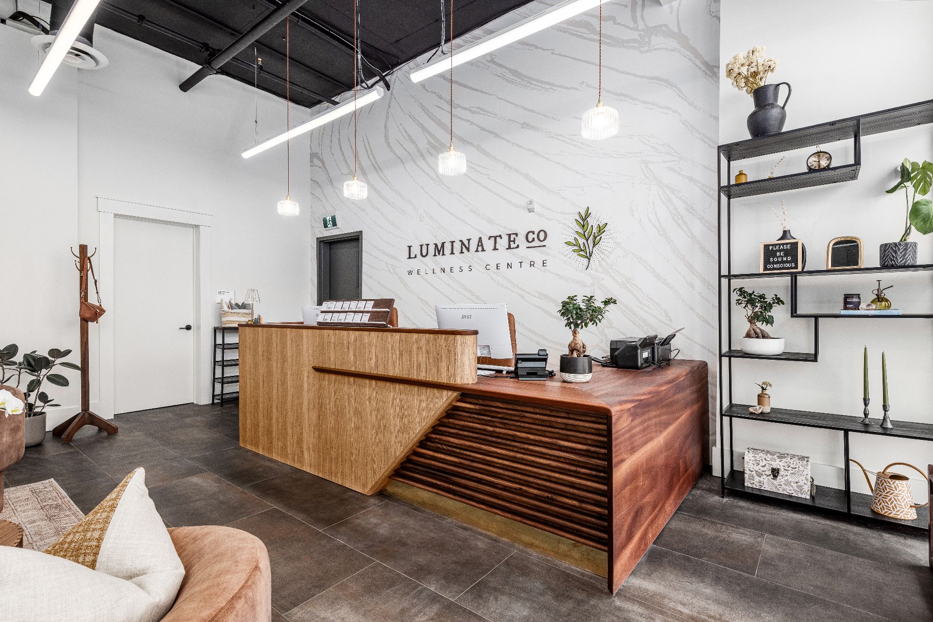 Luminate clinic treatment space