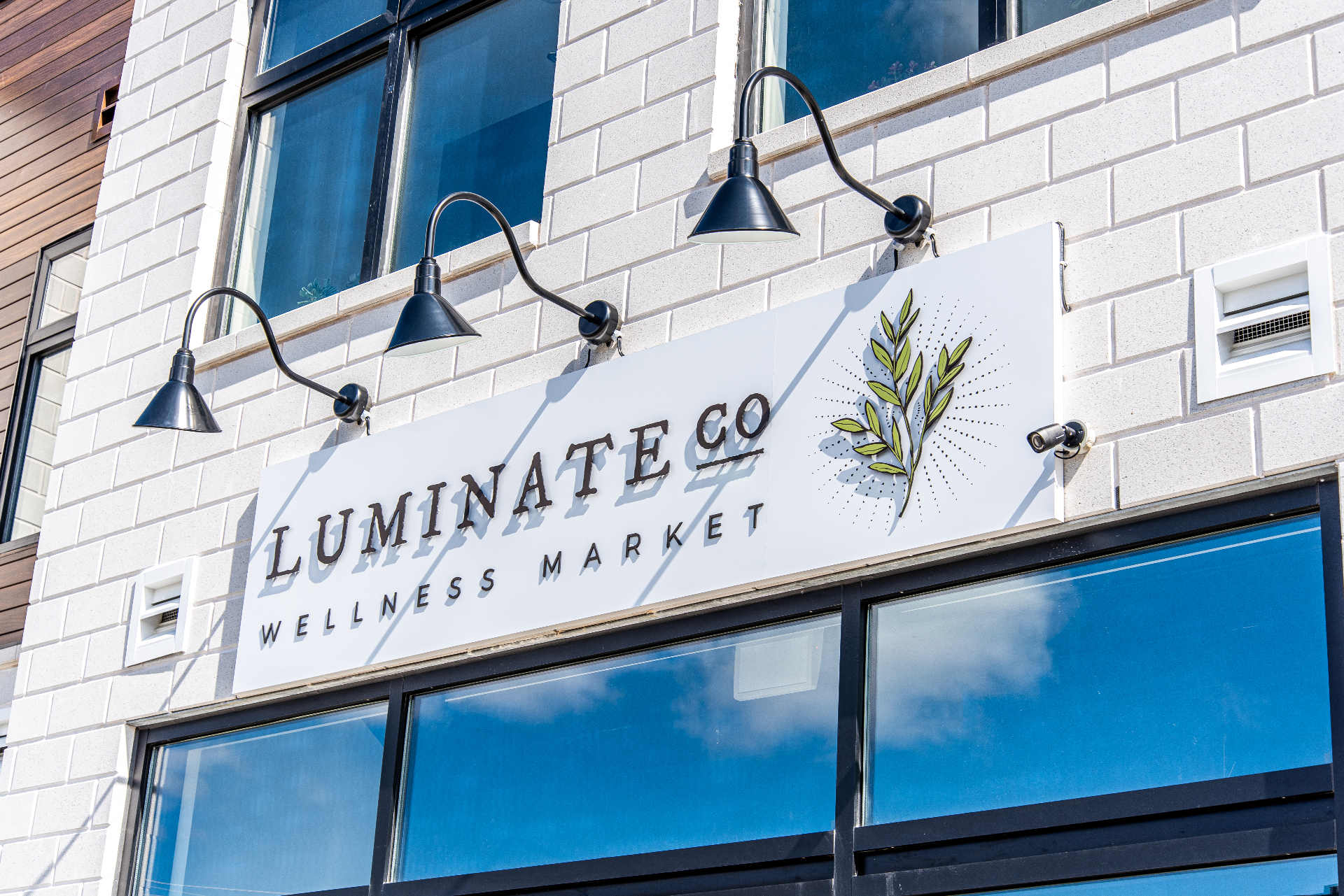 Luminate Co wellness store interior showcasing natural health products in Halifax