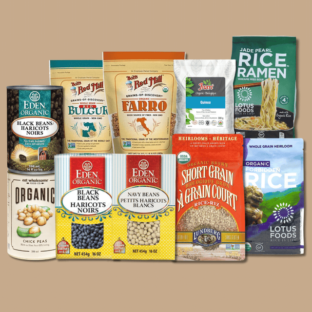 Rice, Grains, Beans & Legumes