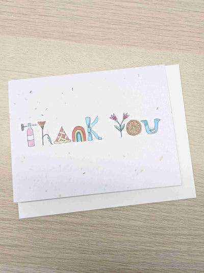 Jill + Jack Seed Card - Thank You Symbols