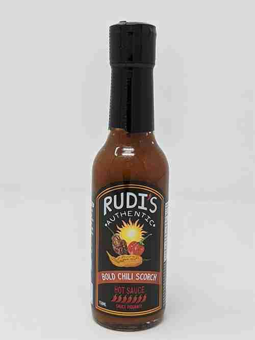 Rudi's Bold Chili Scorch Hot Sauce, 150 mL