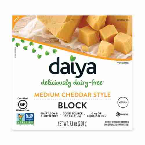 Daiya Block: Medium Cheddar Style - 200G