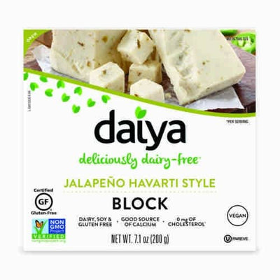 Daiya Block: Jalapeño Havarti Style Cheese - 200G