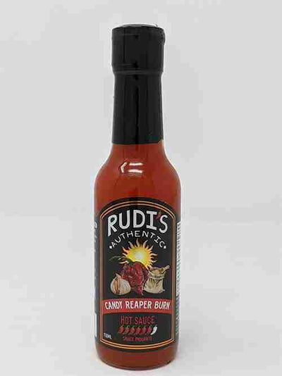 Rudi's Candy Reaper Burn Hot Sauce, 150 mL
