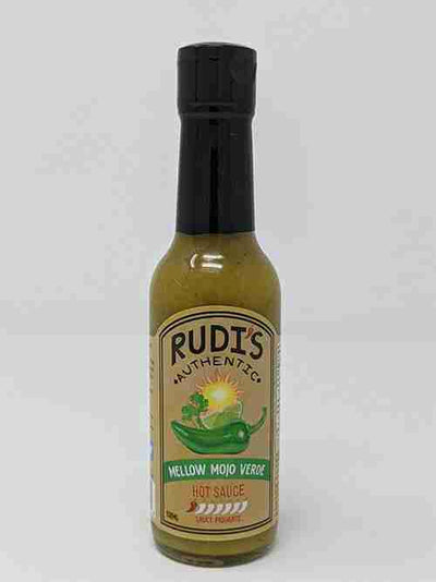 Rudi's Mellow Yellow Verde Hot Sauce, 150 mL