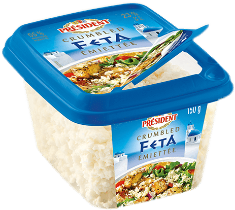 President Crumbled Feta - 150G