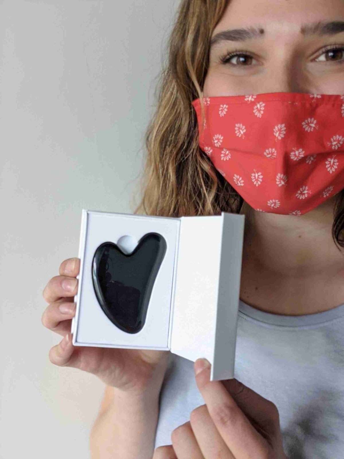 Happy -Gua Sha:  Obsidian