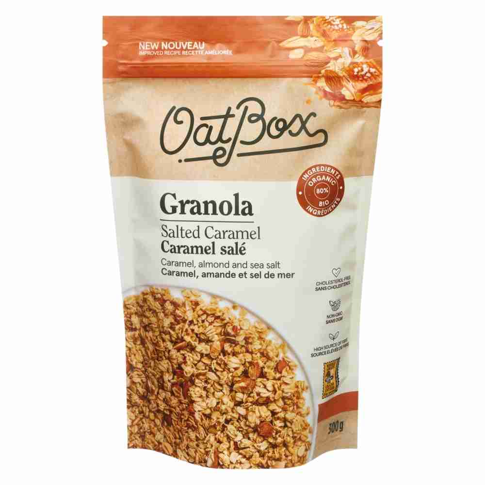 Oatbox Granola, Salted Caramel.