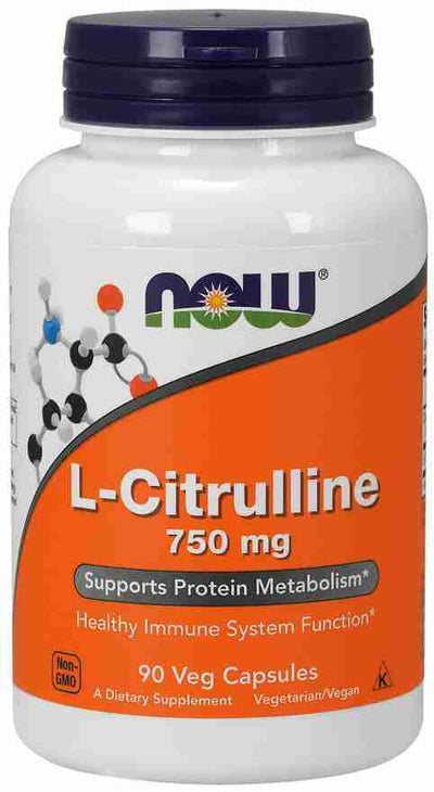 NOW L-Citrulline 750 Mg; 90 Veg Caps