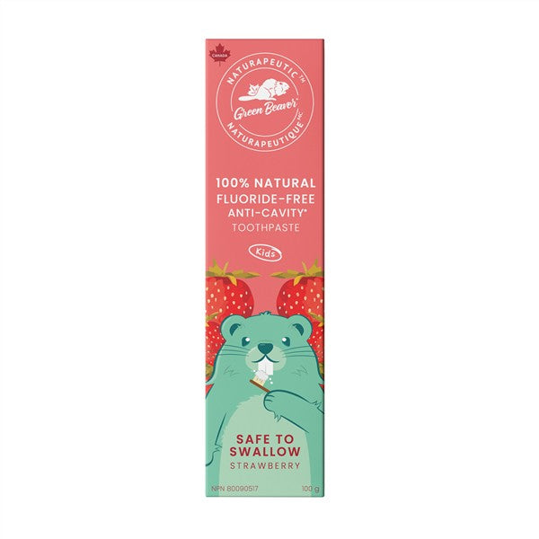Green Beaver Kids Strawberry Toothpaste