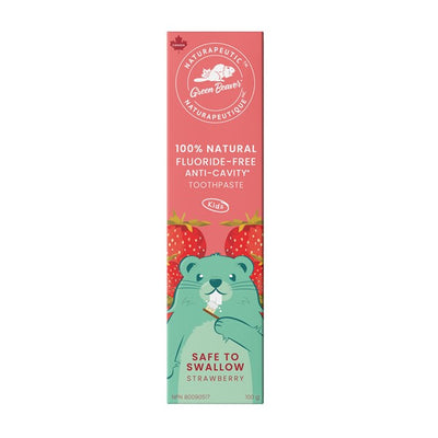 Green Beaver - Kids Strawberry Toothpaste