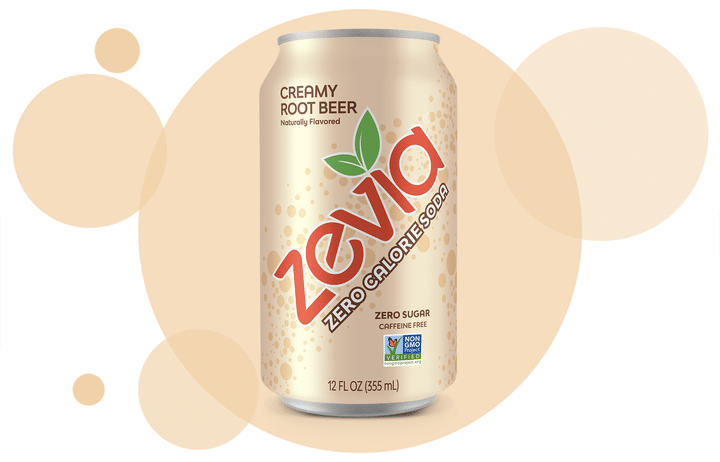 Zevia Creamy Root Beer Soda – 6X355ml