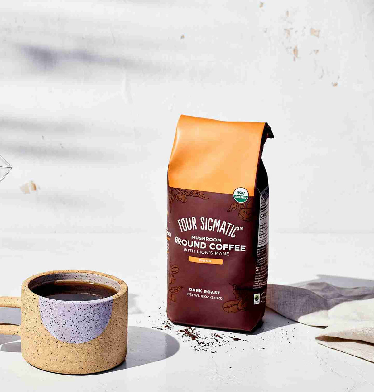 Four Sigmatic Ground Mushroom Coffee Mix With Lion's Mane & Chaga - 340G