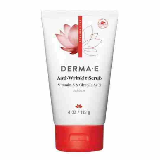 Derma E Vitamin A Glycolic Facial Scrub, 113 g