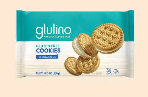 Glutino GF Vanilla Creme Cookies 300G