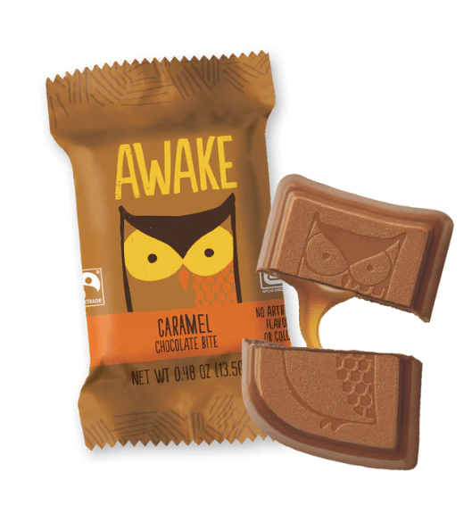 Awake Chocolate Caramel Chocolate Bites, 13.5G
