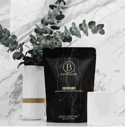 Bathorium Hinoki Magnesium Bath Flakes, 750G