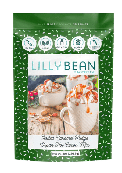 Lilly Bean Salted Caramel Vegan Hot Chocolate Mix, 226G