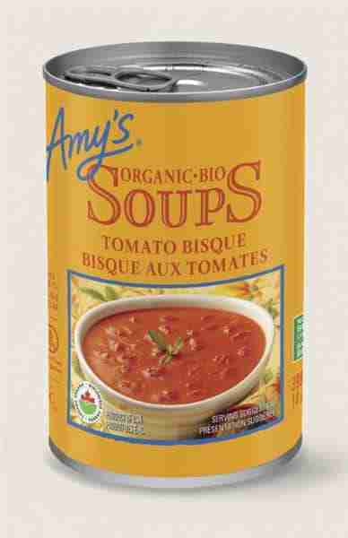 Amy's Organic Tomato Bisque Soup 398Ml