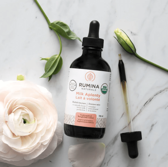 Rumina Naturals - Milk Aplenty Tincture, 4Oz
