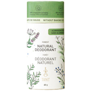TANIT Natural Deodorant, Forest, 60 g