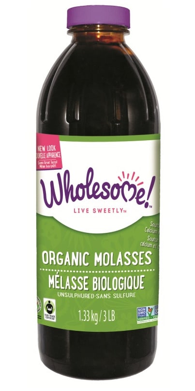 Wholesome Organic Fair Trade Molasses, 3 lb