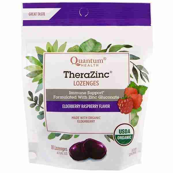 Quantum - Therazinc Elderberry 18 Loz