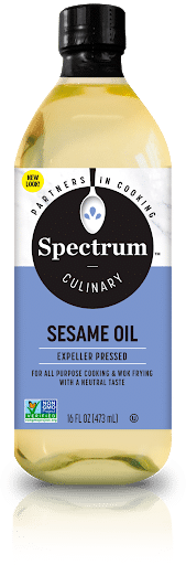 Spectrum Unrefined Sesame Oil, 375 mL