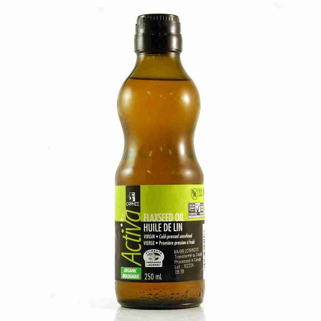 Maison Orphée Flax Seed Oil, 250 mL