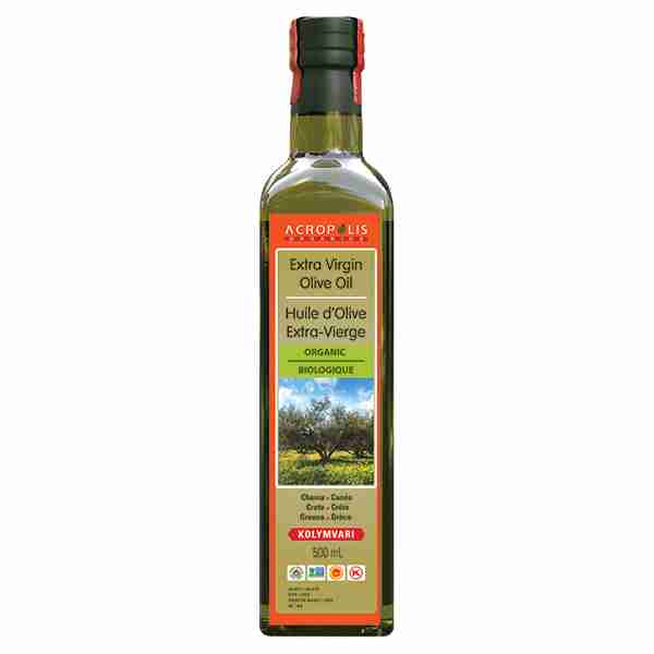 Acropolis Organics Organic Extra Virgin Olive Oil, 500 mL