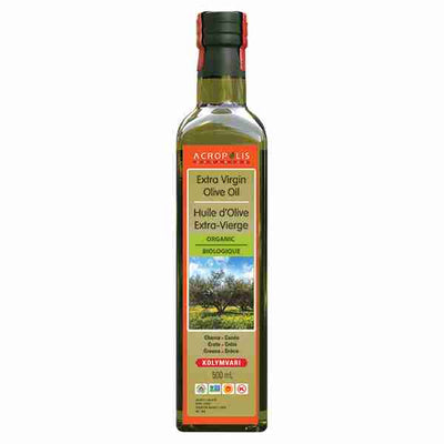 Acropolis Organics Organic Extra Virgin Olive Oil, 500 mL