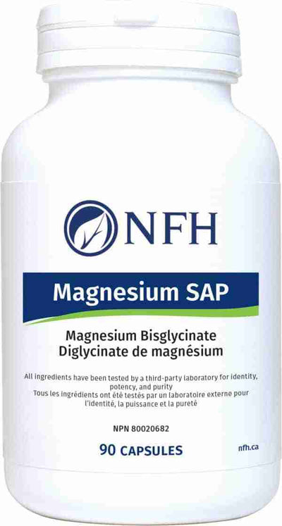 NFH Magnesium SAP, 90 Caps