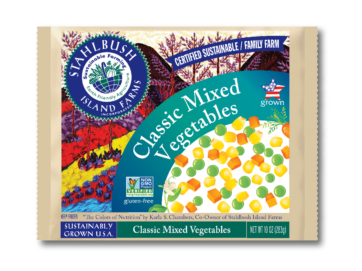 Stahlbush Island Farms Mixed Classic Vegetables, 300 g