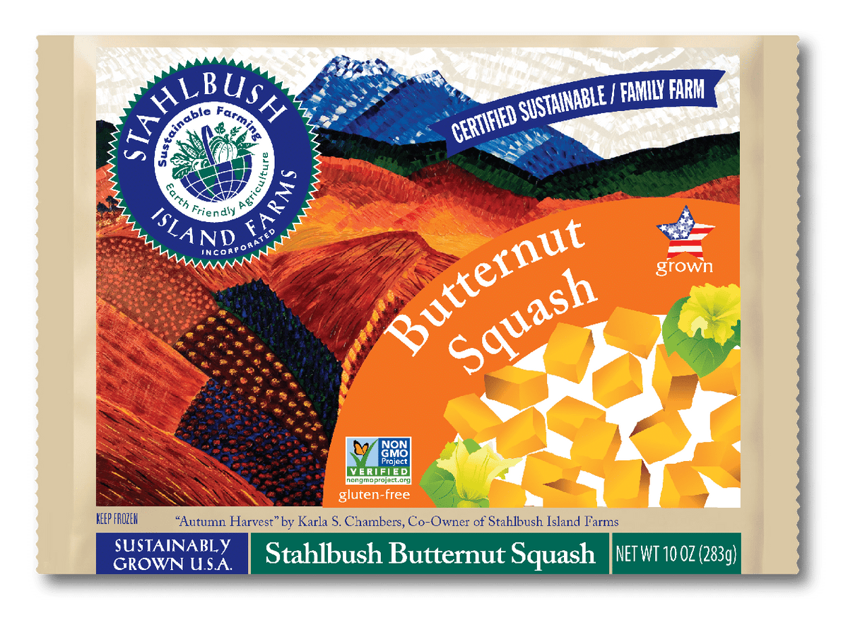 Stahlbush Island Farms Cubed Butternut Squash, 397 g
