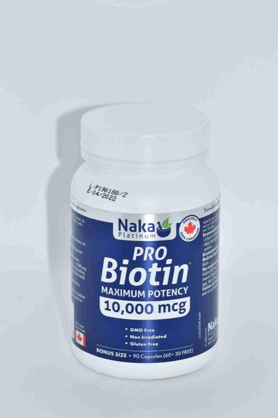 Pro Biotin 10,000 Mcg; 90 Capsules