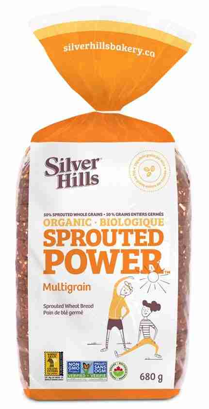 Silver Hills - Multigrain Sprouted Wheat Bread - 680G