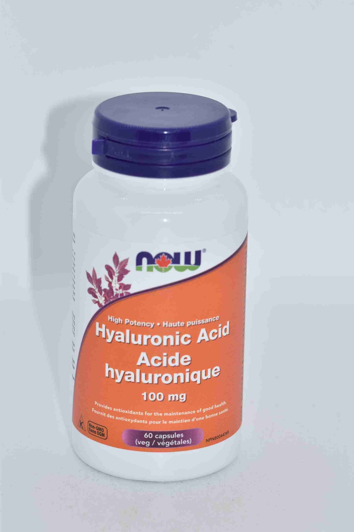 NOW - Hyaluronic Acid 100 Mg, 60Vcap